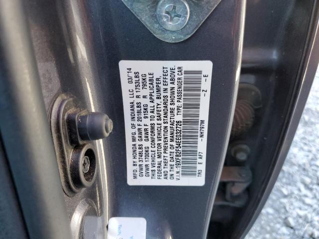 2014 HONDA CIVIC LX #2181474646