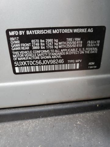 5UXKT0C56J0V98246 BMW X5 Xdr40e