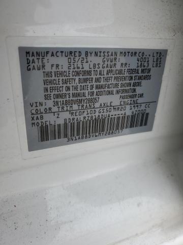 3N1AB8DV6MY288057 Nissan SENTRA SR