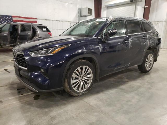 VIN 5TDFZRBH6NS228385 2022 Toyota Highlander, Platinum no.1