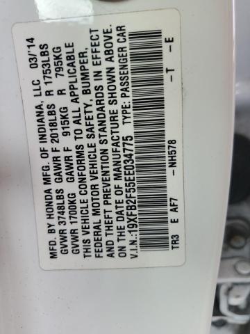 19XFB2F55EE034775 Honda Civic Lx