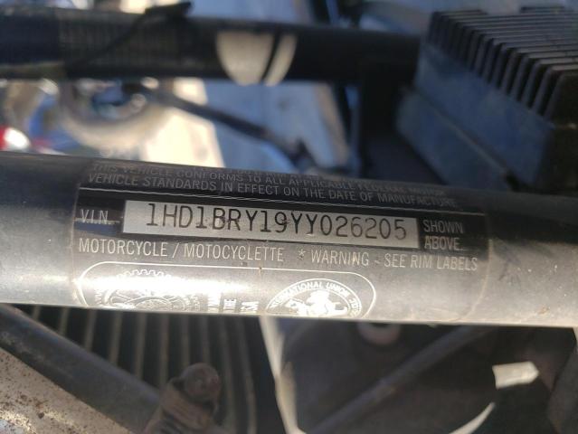 2000 HARLEY-DAVIDSON FLSTS - 1HD1BRY19YY026205