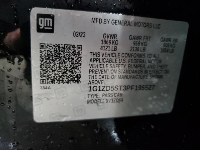 1G1ZD5ST3PF195527 Chevrolet MALIBU LT