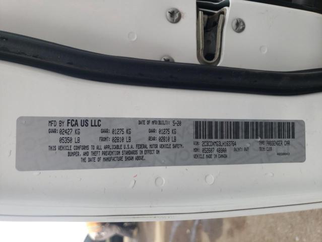 2C3CDXMG3LH163764 Dodge CHARGER GT