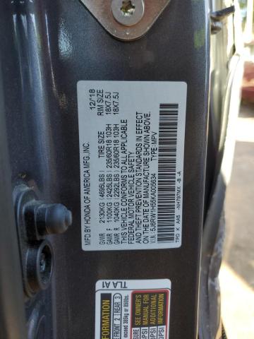 5J6RW1H55KA005634 Honda CR-V EX