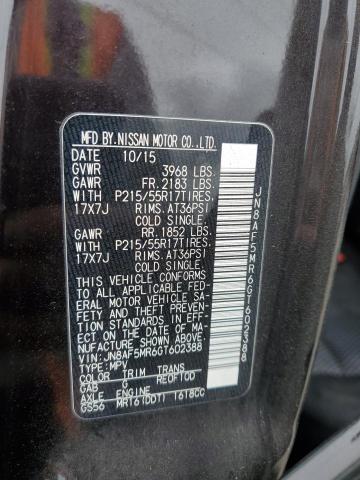 2016 NISSAN JUKE S - JN8AF5MR6GT602388