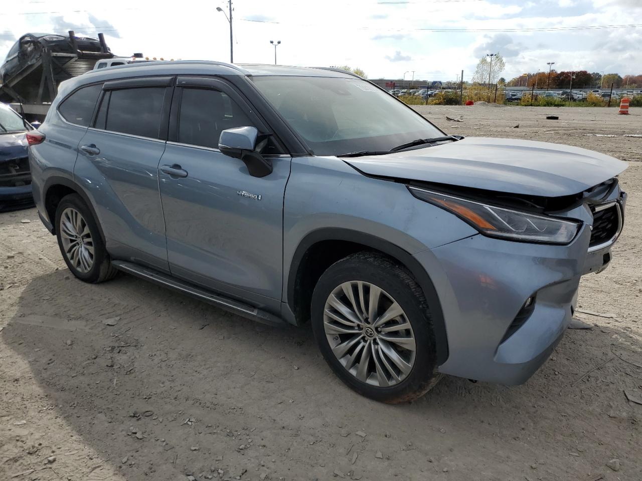 5TDFARAH1MS010541 2021 Toyota Highlander Hybrid Platinum