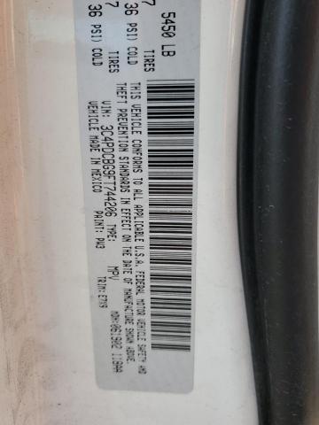 3C4PDCBG9FT744206 2015 Dodge Journey Sxt