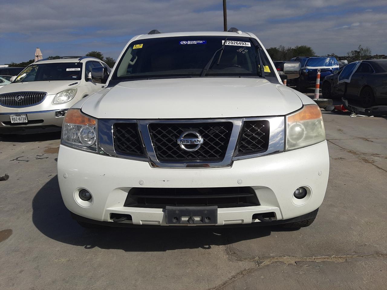 5N1BA0NE7FN608731 2015 Nissan Armada Platinum