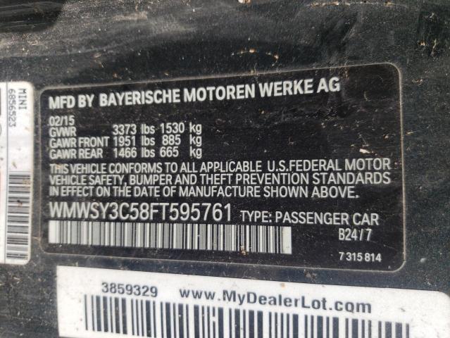 WMWSY3C58FT595761 Mini Cooper Roadster S