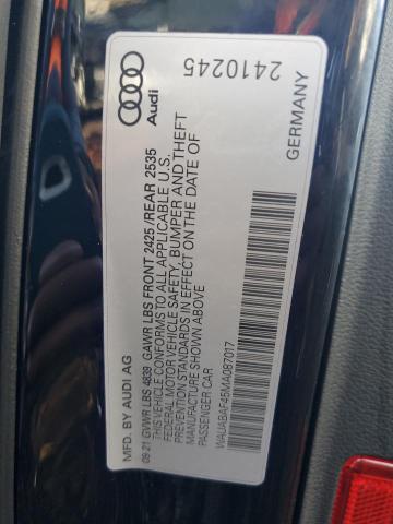 WAUABAF45MA087017 2021 AUDI A4, photo no. 12