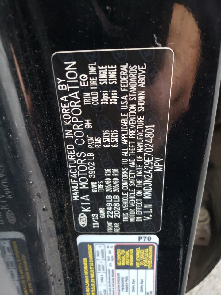 KNDJN2A29E7024801 2014 Kia Soul KNDJN2A29E7024801 2014 Kia Soul
