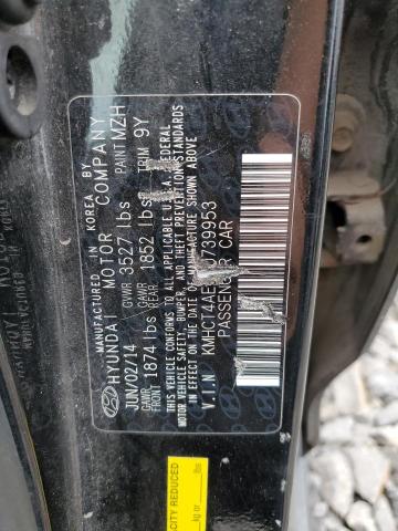KMHCT4AE0EU739953 Hyundai ACCENT GLS