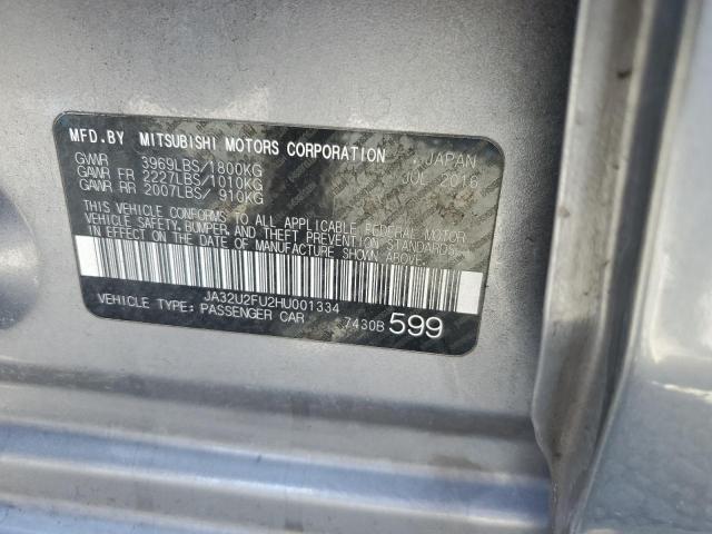JA32U2FU2HU001334 Mitsubishi LANCER ES