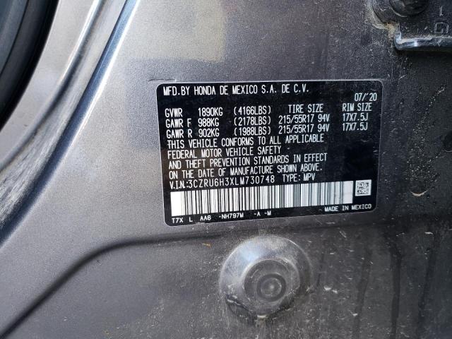 2020 HONDA HR-V 3CZRU6H3XLM730748