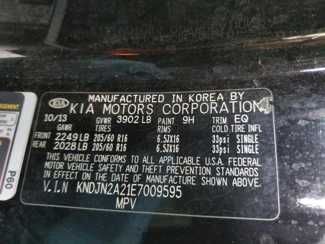 KNDJN2A21E7009595 KIA Soul