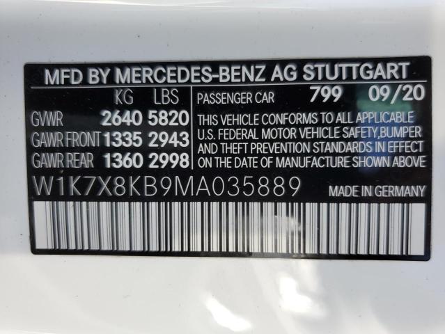 2021 MERCEDES-BENZ AMG GT 63 - W1K7X8KB9MA035889
