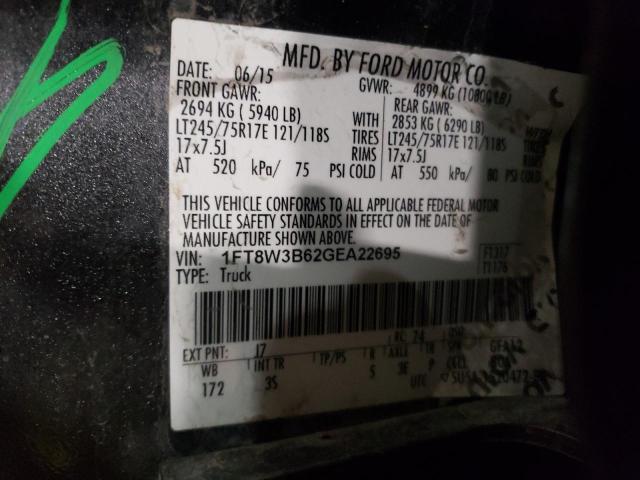 2016 FORD F350 SUPER - 1FT8W3B62GEA22695
