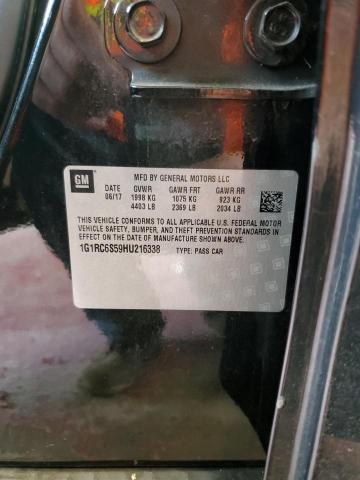 VIN 1G1RC6S59HU216338 2017 Chevrolet Volt, LT no.13