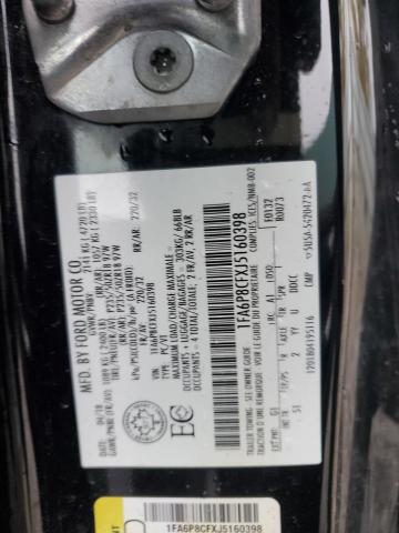 2018 FORD MUSTANG GT - 1FA6P8CFXJ5160398