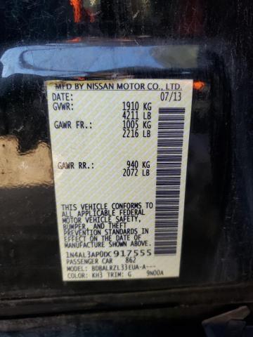 1N4AL3AP0DC917555 | 2013 Nissan altima 2.5