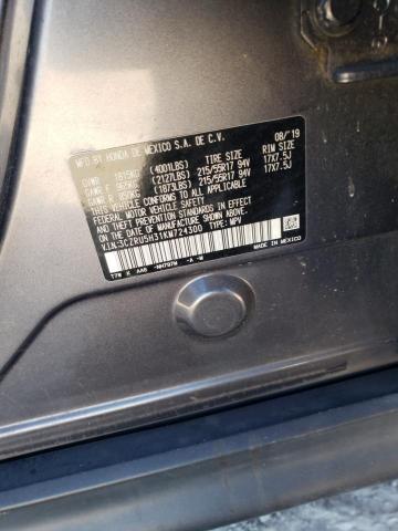 3CZRU5H31KM724300 Honda HR-V LX
