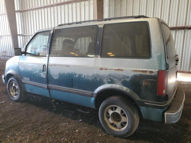 GMC SAFARI 1993 teal  gas 1GKDM15W6PB504662 photo #3