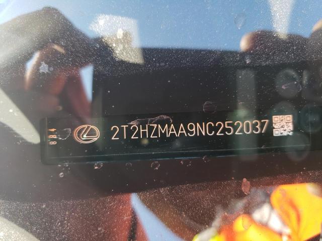 2T2HZMAA9NC252037 Lexus RX 350