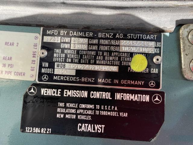 10702412030838 1980 Mercedes-Benz 450 Slc