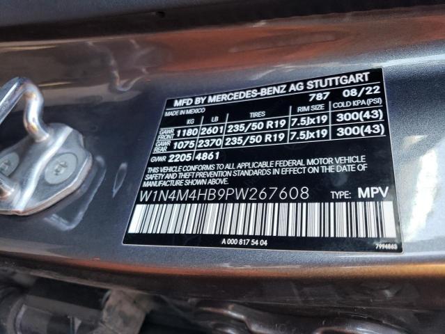 W1N4M4HB9PW267608 Mercedes-Benz Glb 250 4matic