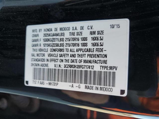 3CZRM3H39FG717412 | 2015 HONDA CR-V LX