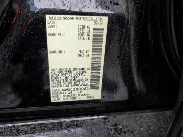 1N4AL3AP6EC280981 Nissan ALTIMA 2.5