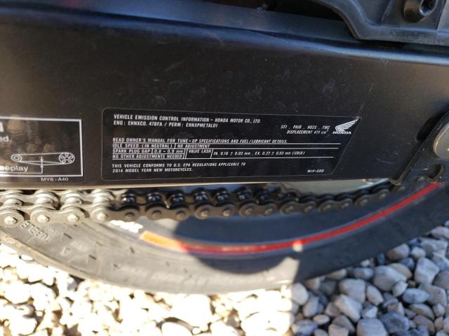 2014 HONDA CB500 F MLHPC4560E5101332