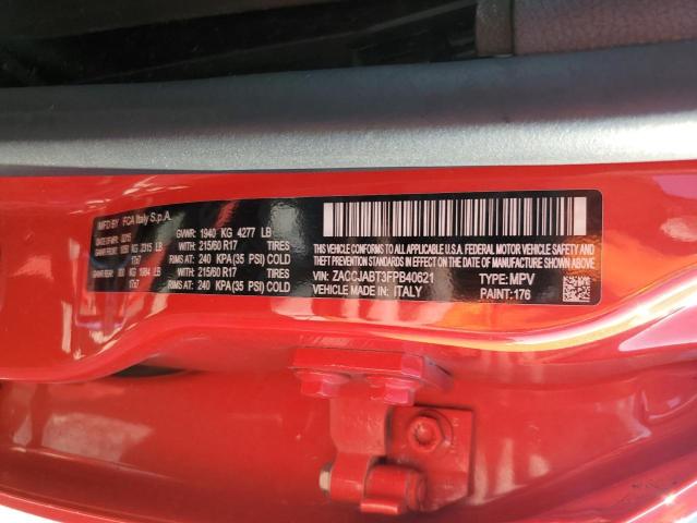 ZACCJABT3FPB40621 Jeep Renegade Latitude