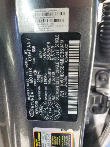 2021 GENESIS GV80 BASE KMUHBDSB4MU036949