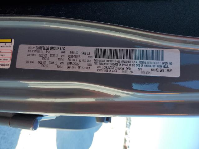 2015 JEEP WRANGLER U - 1C4BJWDGXFL536459