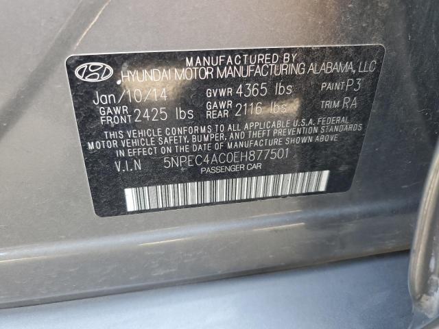 5NPEC4AC0EH877501 | 2014 HYUNDAI SONATA SE