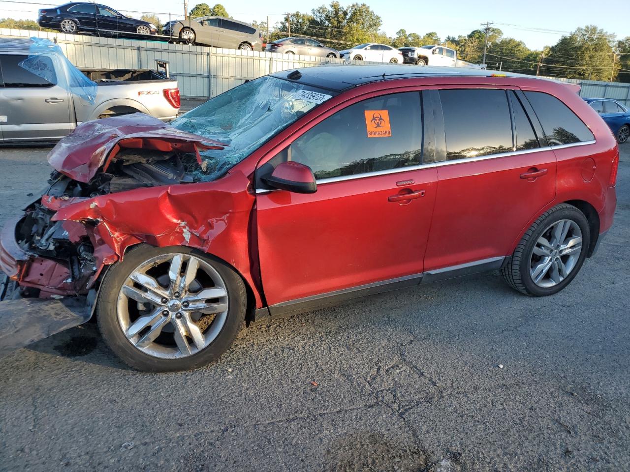 Lot #2994153309 2011 FORD EDGE LIMIT