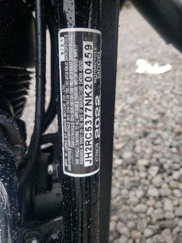 2022 HONDA VT750 C2B JH2RC5377NK200459