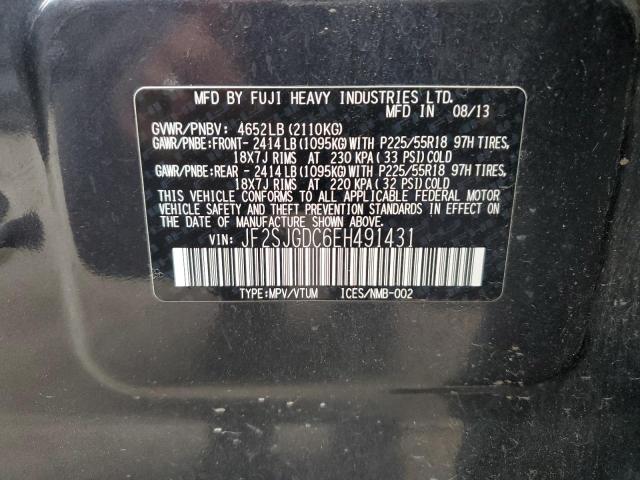 JF2SJGDC6EH491431 | 2014 SUBARU FORESTER 2