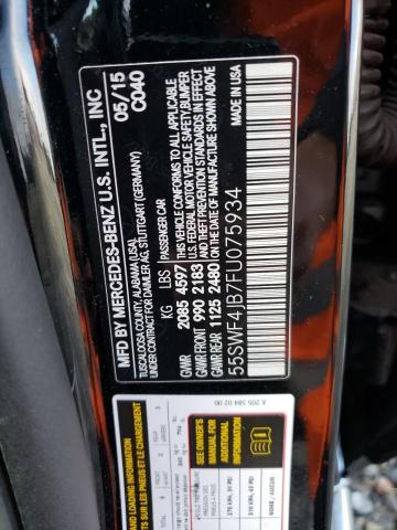 55SWF4JB7FU075934 Mercedes-Benz C 300