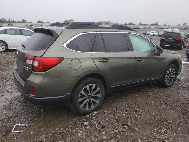  SUBARU OUTBACK 2016 Зелений