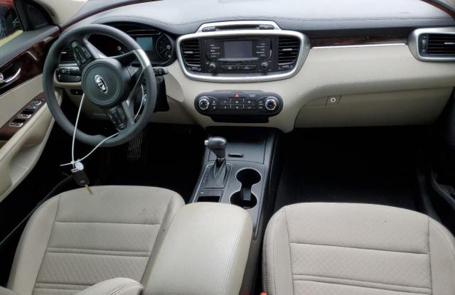  KIA SORENTO 2017 Червоний