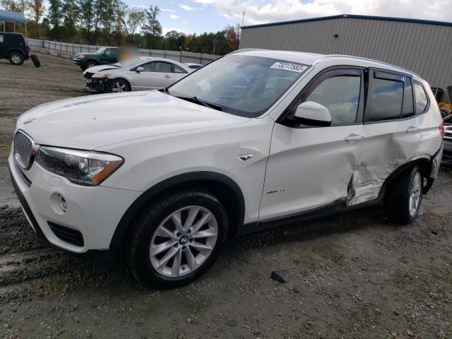  BMW X3 2016 Білий