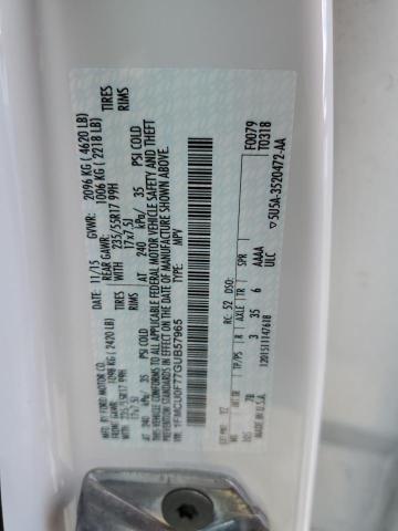 2016 FORD ESCAPE S - 1FMCU0F77GUB57965