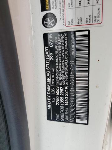 WDDUG8FB4GA205738 Mercedes-Benz S 550 4matic