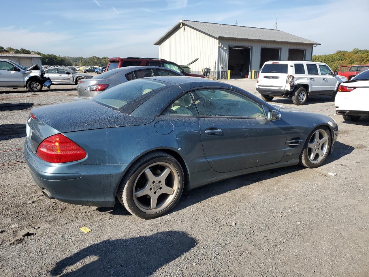 wdbsk75f63f049809 WDBSK75F63F049809 2003 Mercedes-Benz Sl 500R