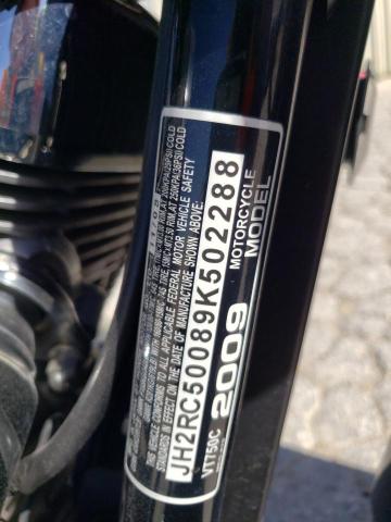 2009 HONDA VT750 C JH2RC50089K502288