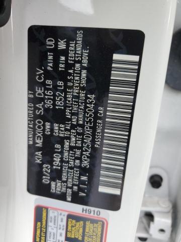 3KPA25ADXPE550434 KIA RIO S