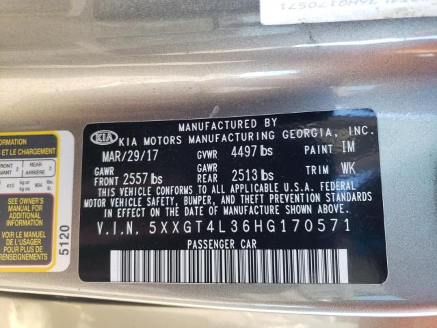 2017 KIA OPTIMA LX - 5XXGT4L36HG170571